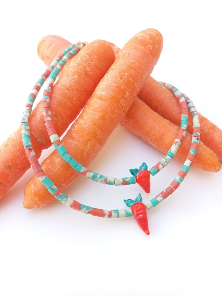 Carrot necklace
