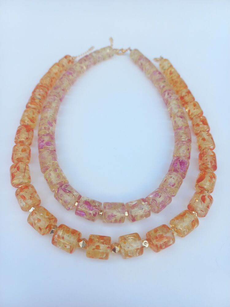 Pink sugar necklace