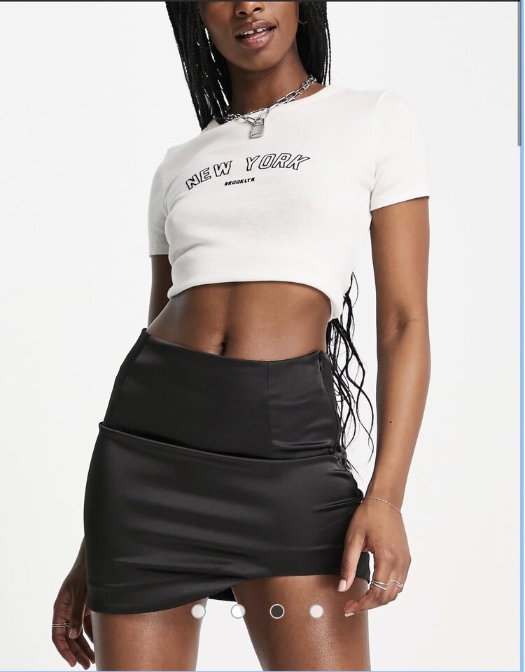 Bershka Saten Etek