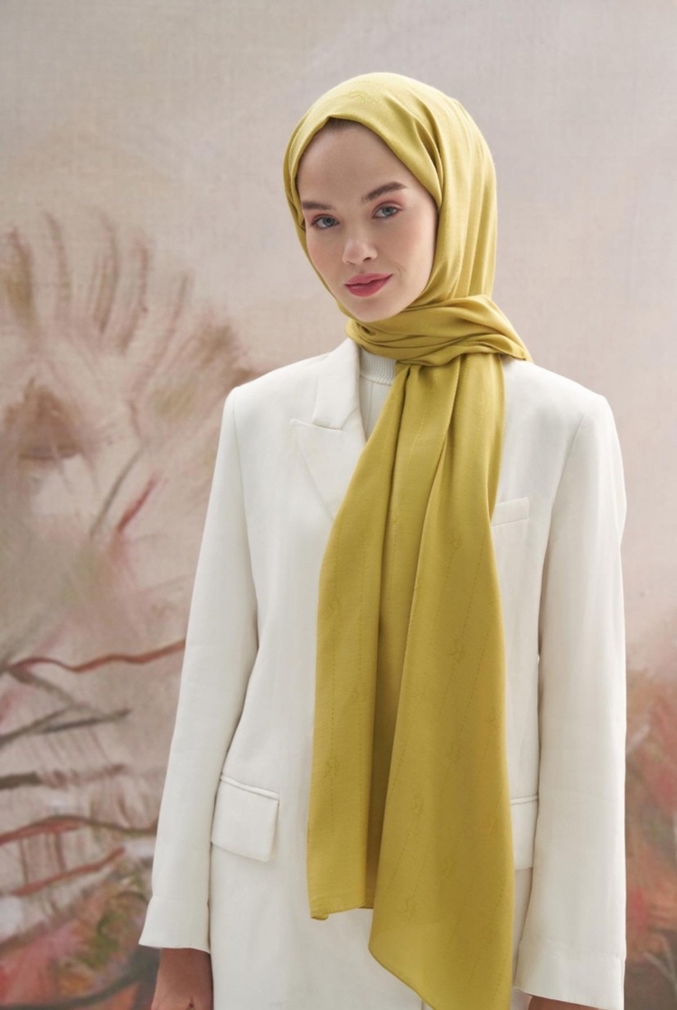 Monogram Jakar İtalyan İpekli Şal 