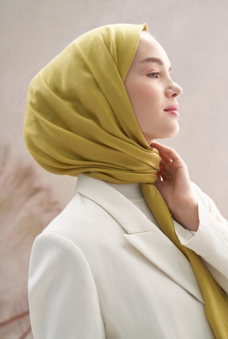 Monogram Jakar İtalyan İpekli Şal 