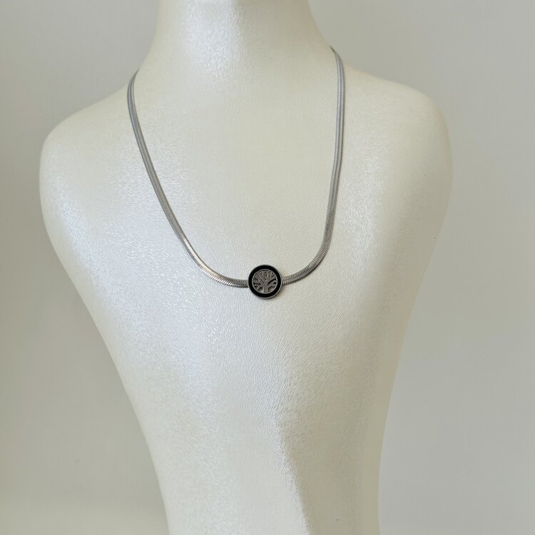 Silver yaşam ağacı kolyesi