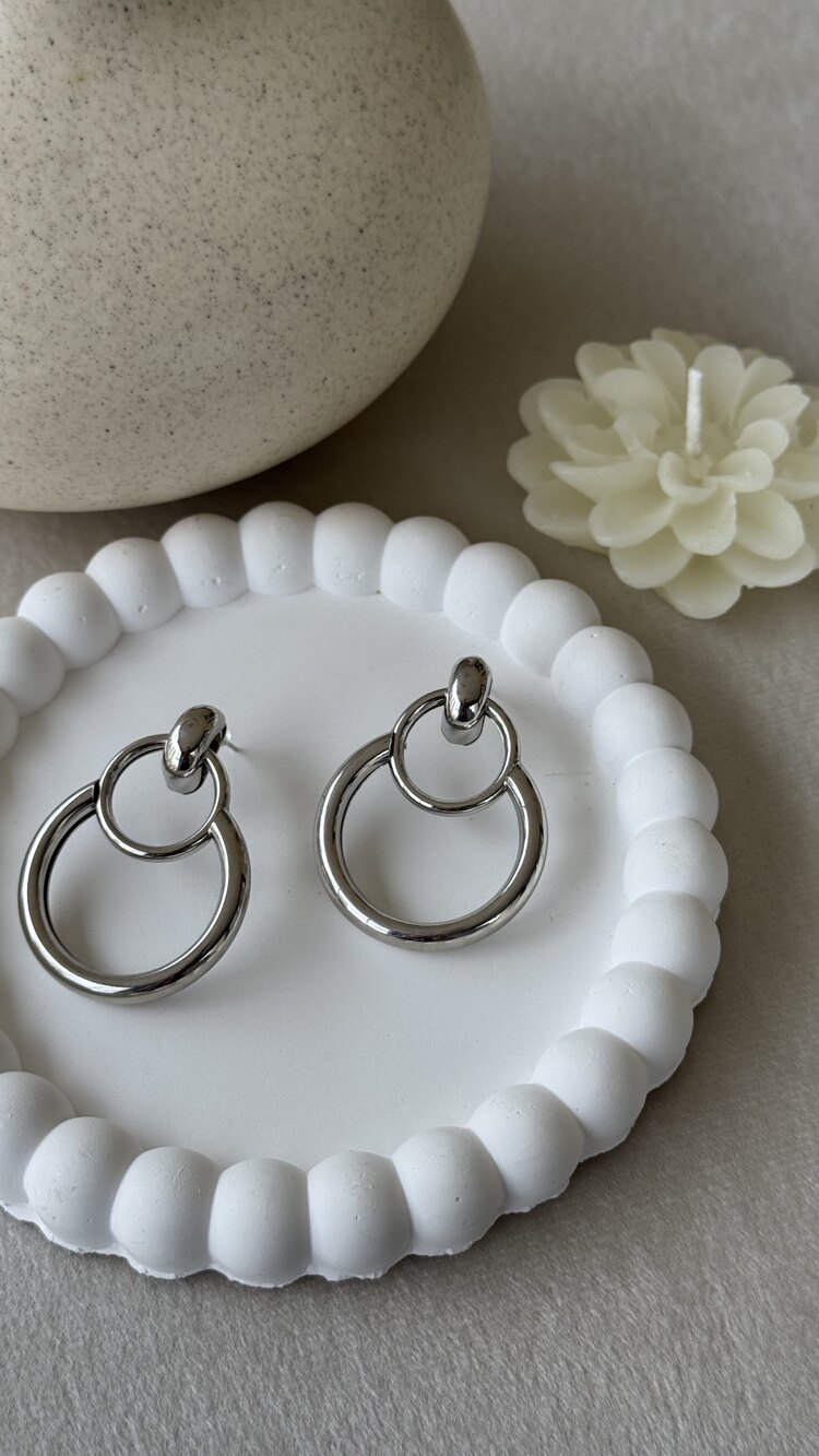 Silver Bohem Küpe