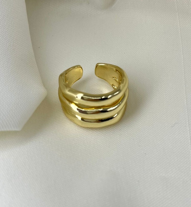 Çelik Gold Aşk Sarmalı Model Yüzük
