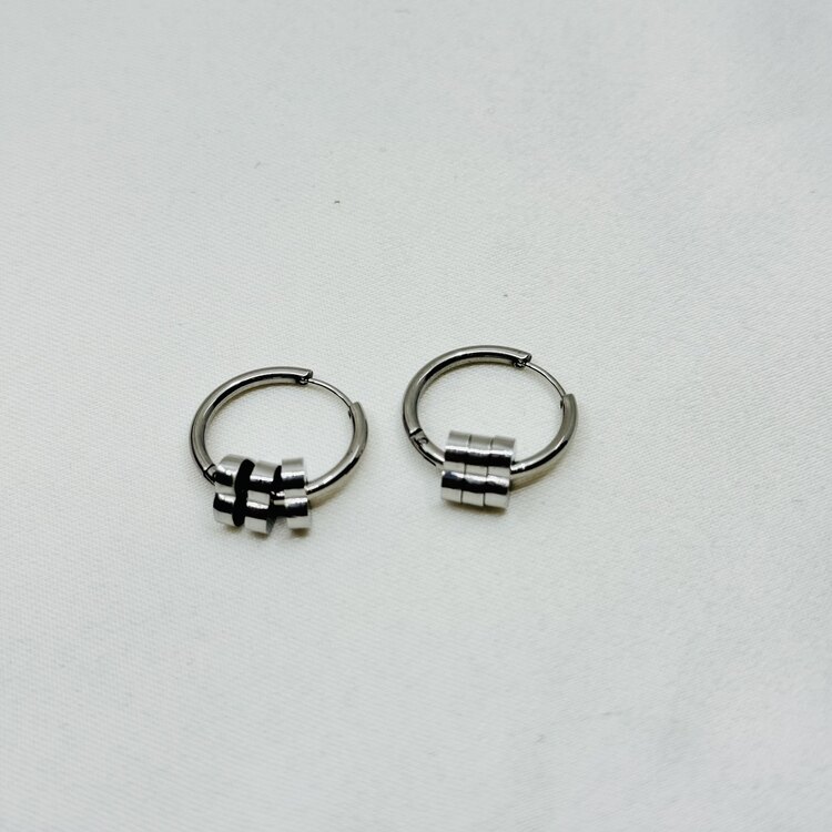 Kalpli halka küpe GOLD/SİLVER