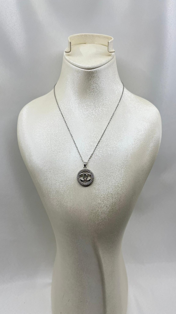 Chanel Marka Silver Kolye