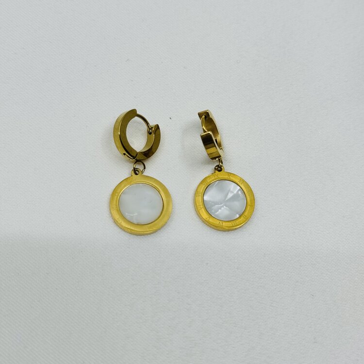 Mineli Sallantı Küpe