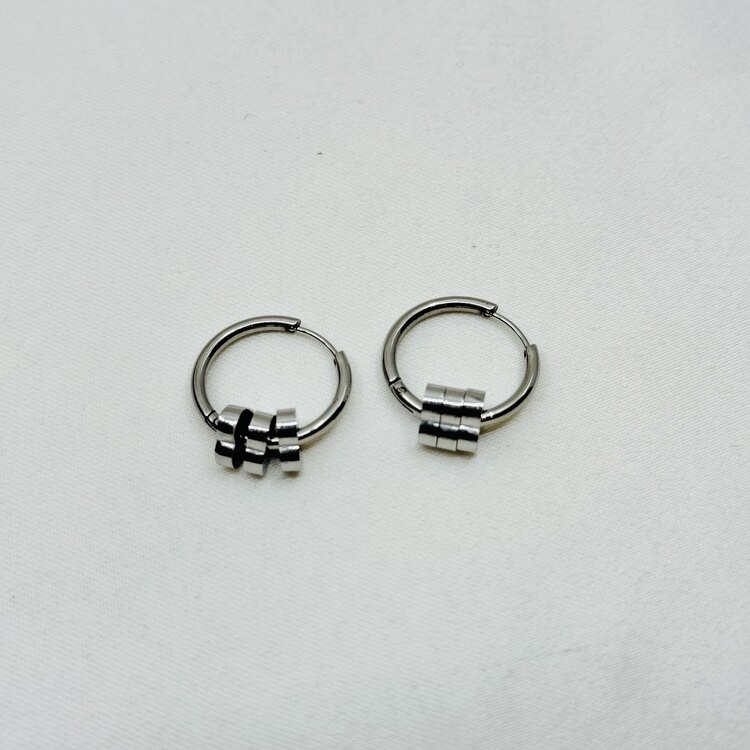 Kalpli halka küpe GOLD/SİLVER