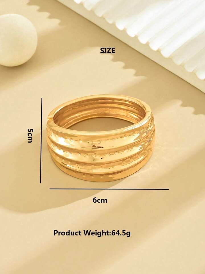 Gold Kaplama Çelik Kelepçe