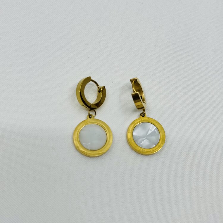 Mineli Sallantı Küpe