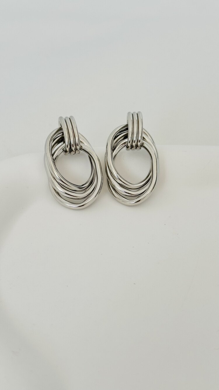Women’s Çelik silver küpe