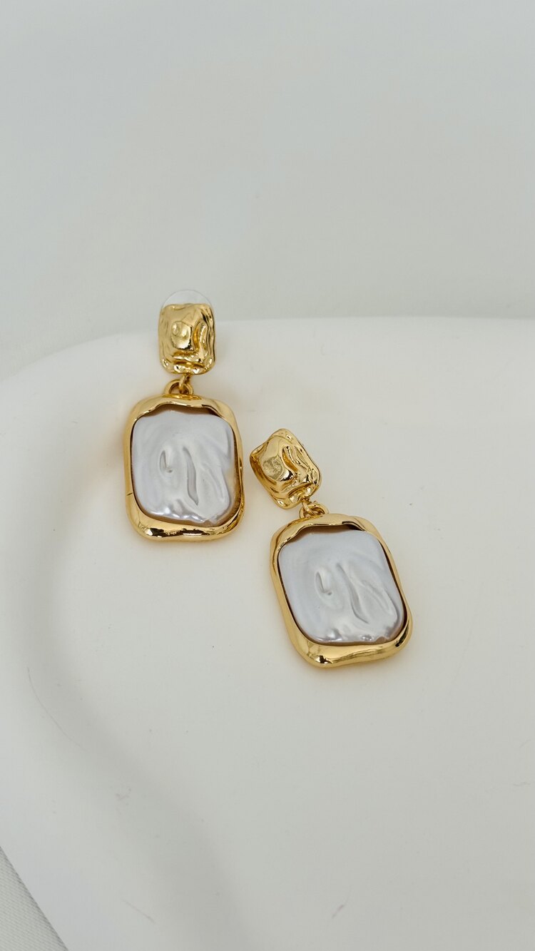 Gold Vintage Küpe