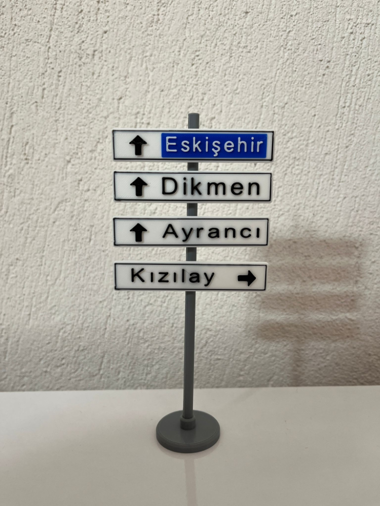 Ankara Kızılay Tabelası