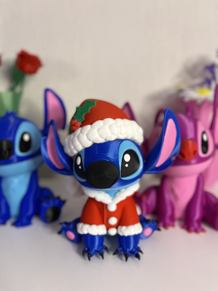 Yılbaşı Temalı Stitch 