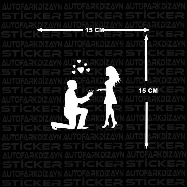 Çift sticker