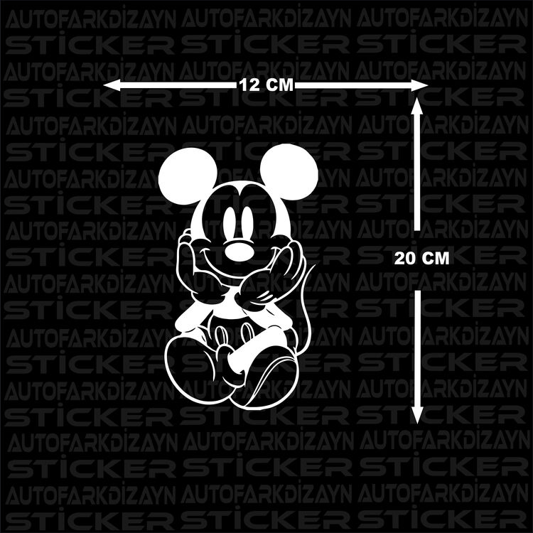 mickey mouse sticker