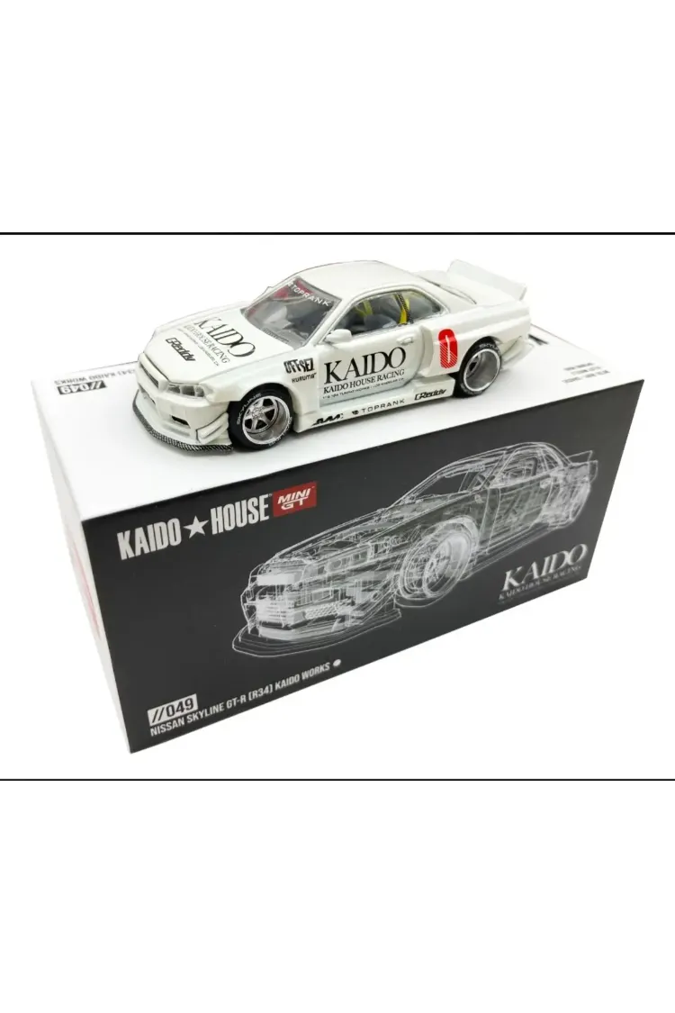 Kaido House 049 Nissan Skyline GTR R34 Kaido Works V2 (Jelatinsiz)