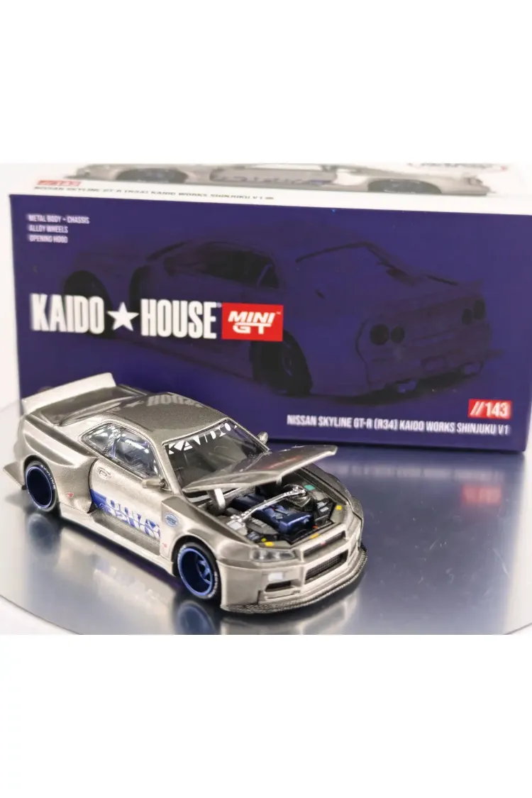 Kaido House 143 Nissan Skyline GTR R34 Kaido Works SHINJUKU V1