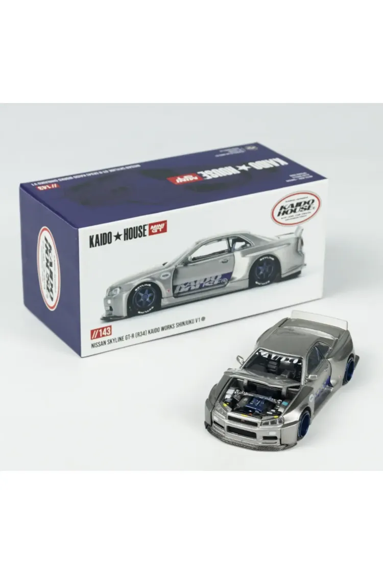 Kaido House 143 Nissan Skyline GTR R34 Kaido Works SHINJUKU V1