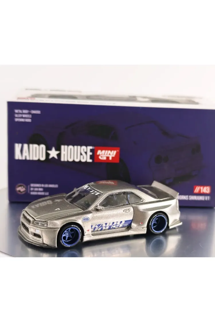 Kaido House 143 Nissan Skyline GTR R34 Kaido Works SHINJUKU V1