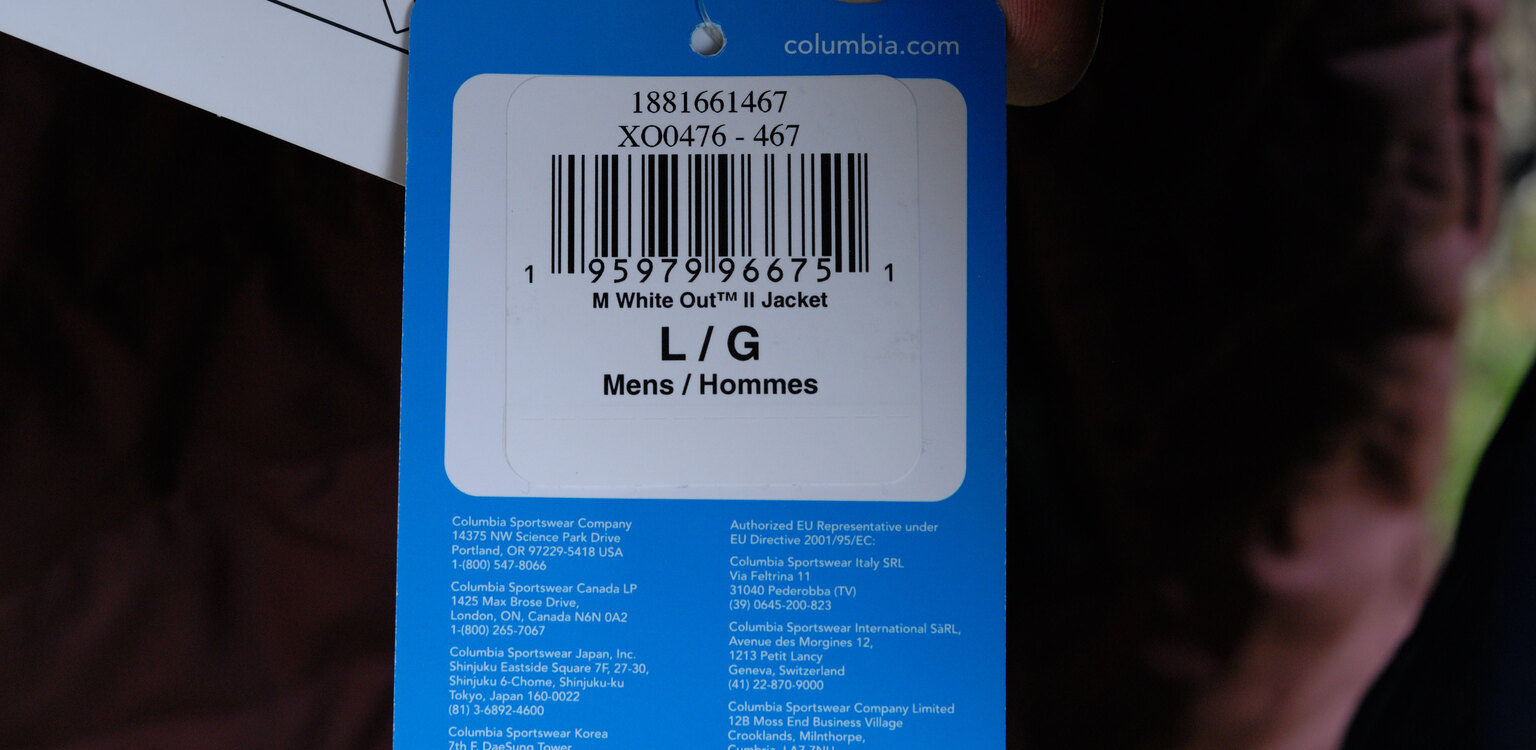 Columbia M White Out II Erkek L Beden