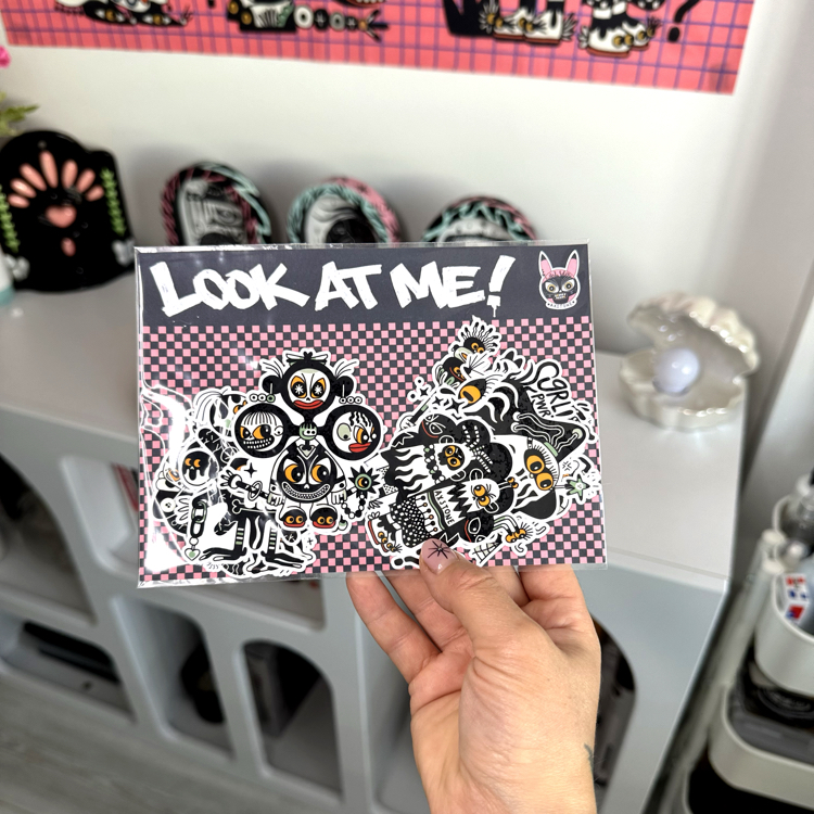 Look at me x Sticker pack