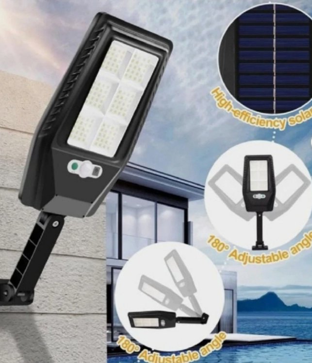 ☀Güneş enerjili sokak lambası