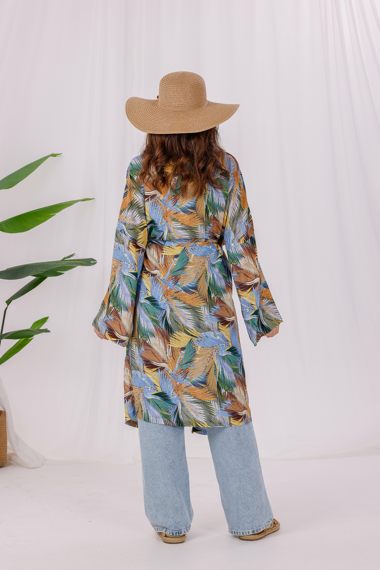 Aybem Safari Organik Pamuklu Kimono