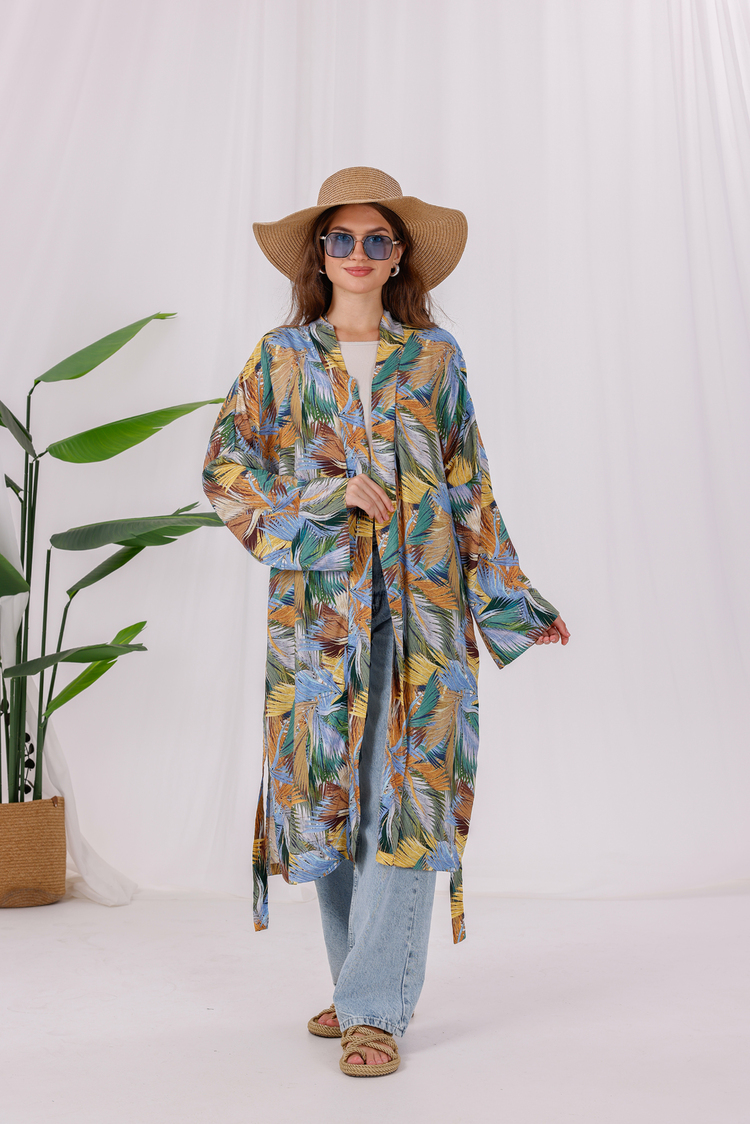 Aybem Safari Organik Pamuklu Kimono