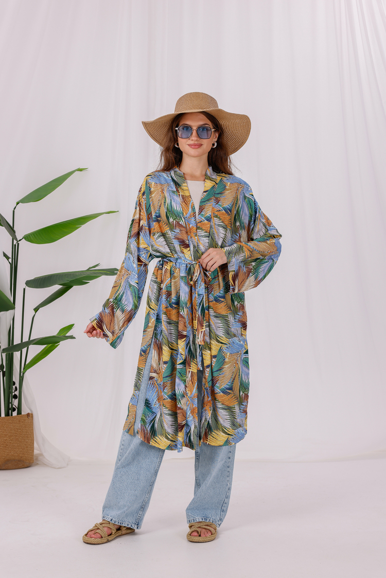 Aybem Safari Organik Pamuklu Kimono