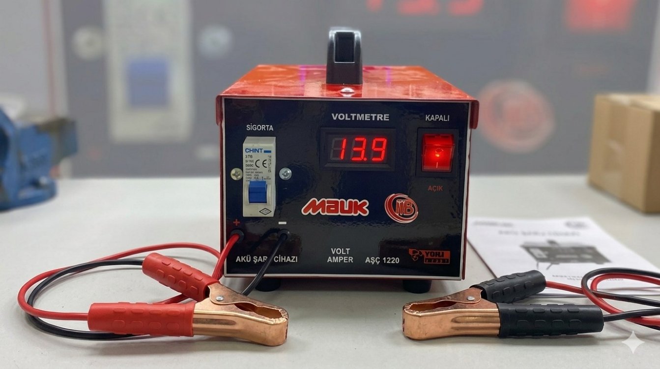 12V 20Ah Akü Şarj Cihazı MAUK Özellikleri ve Kullanımı

