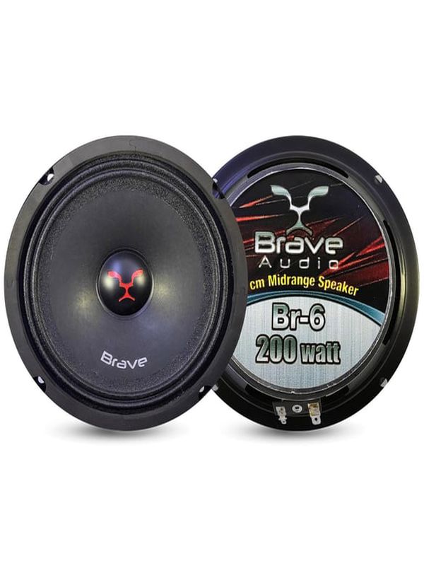 Brave Audio Br-6 oto Mitrange 650 watt 16 cm