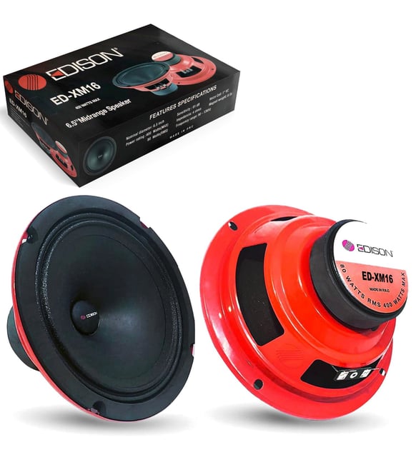 Edison Edison Ed XM16 Midrange Oto Hoparlör 16 Cm 400W Maksimum 80W RMS