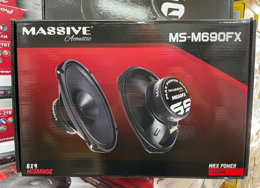Massive MS-M690FX OVAL MİDRANGE 300 WATT MAXİMUM POWERÇİFT FİYATIDIR 120 WATT RMS
