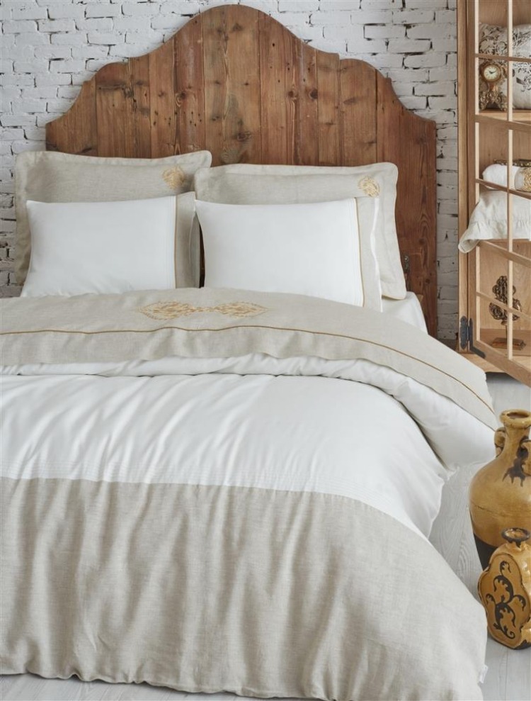 Ecocotton Organik Pamuk Çift Kişilik Nevresim Takımı - Hanzade
