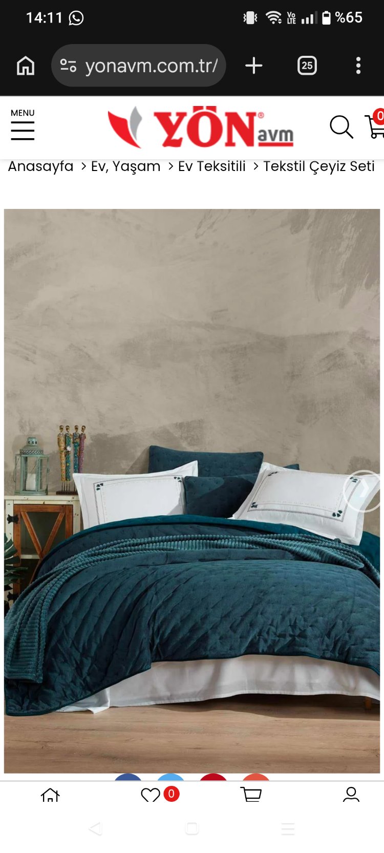 Elart Aden Comfort 7 Parça Çeyiz Paketi