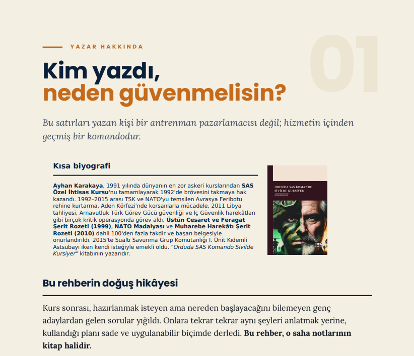 SIFIRDAN SEÇİLENE - ÖZEL İHTİSAS KURSLARINA HAZIRLIK REHBERİ
