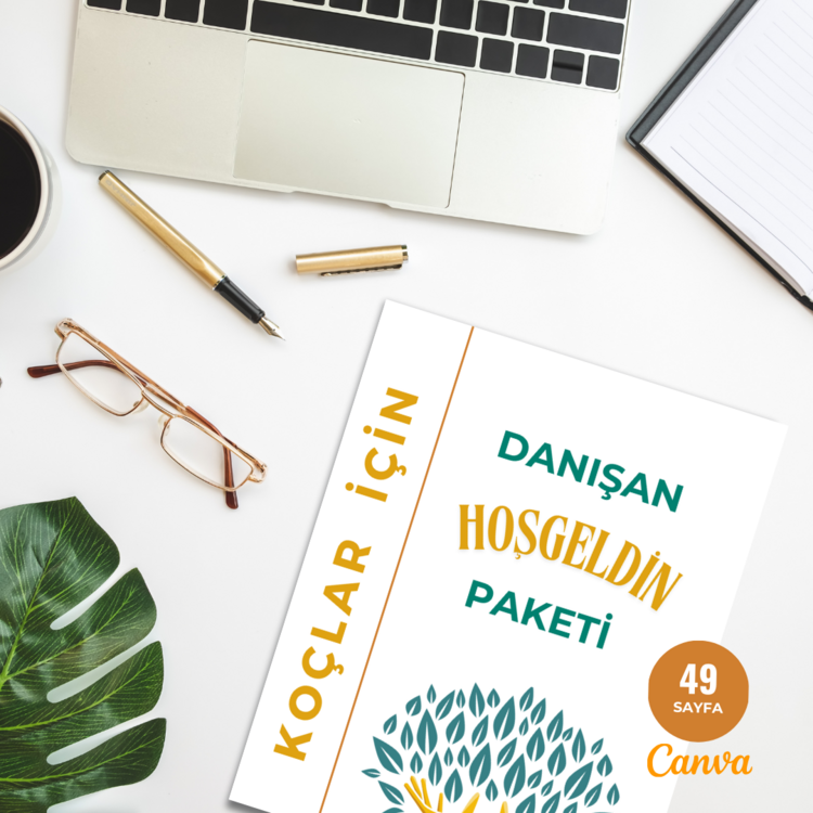 Koçlar için Danışan Hoşgeldin Paketi (Canva Şablonu + PDF)