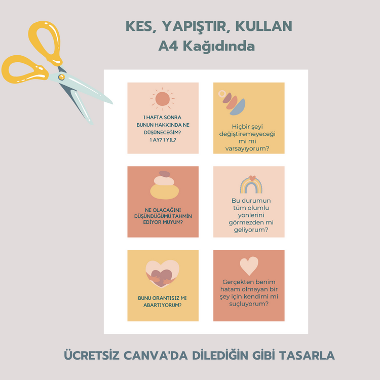 Bilişsel Çarpıtma Kartları / Soruları