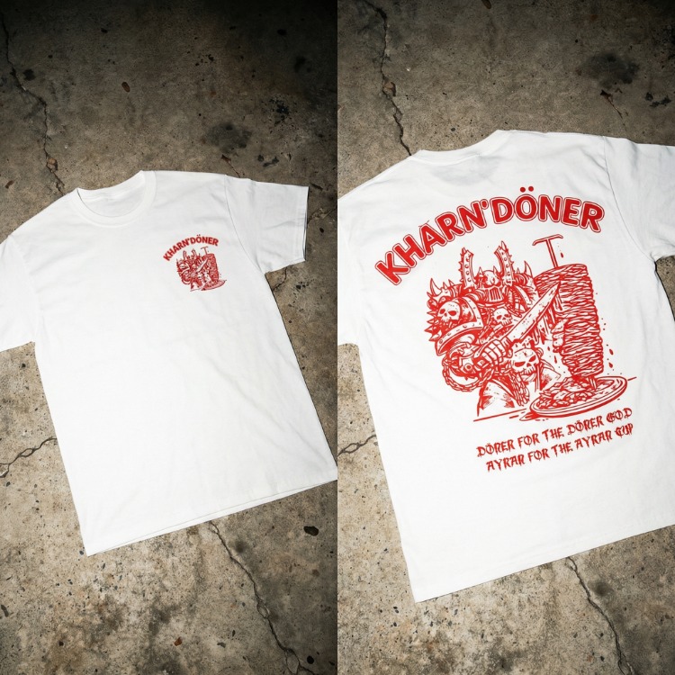 BEYAZ KHARN DÖNER T-SHIRT