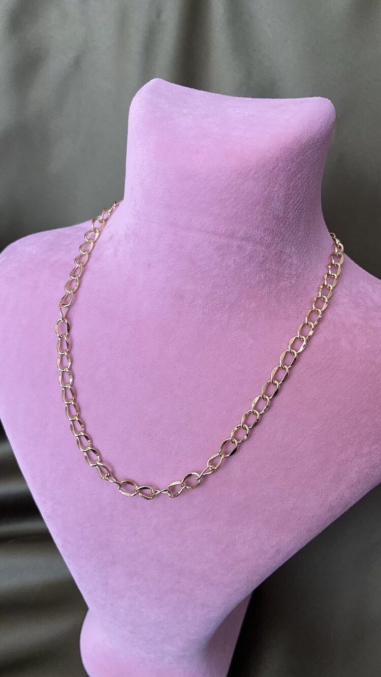 Halka zincir kolye |14k