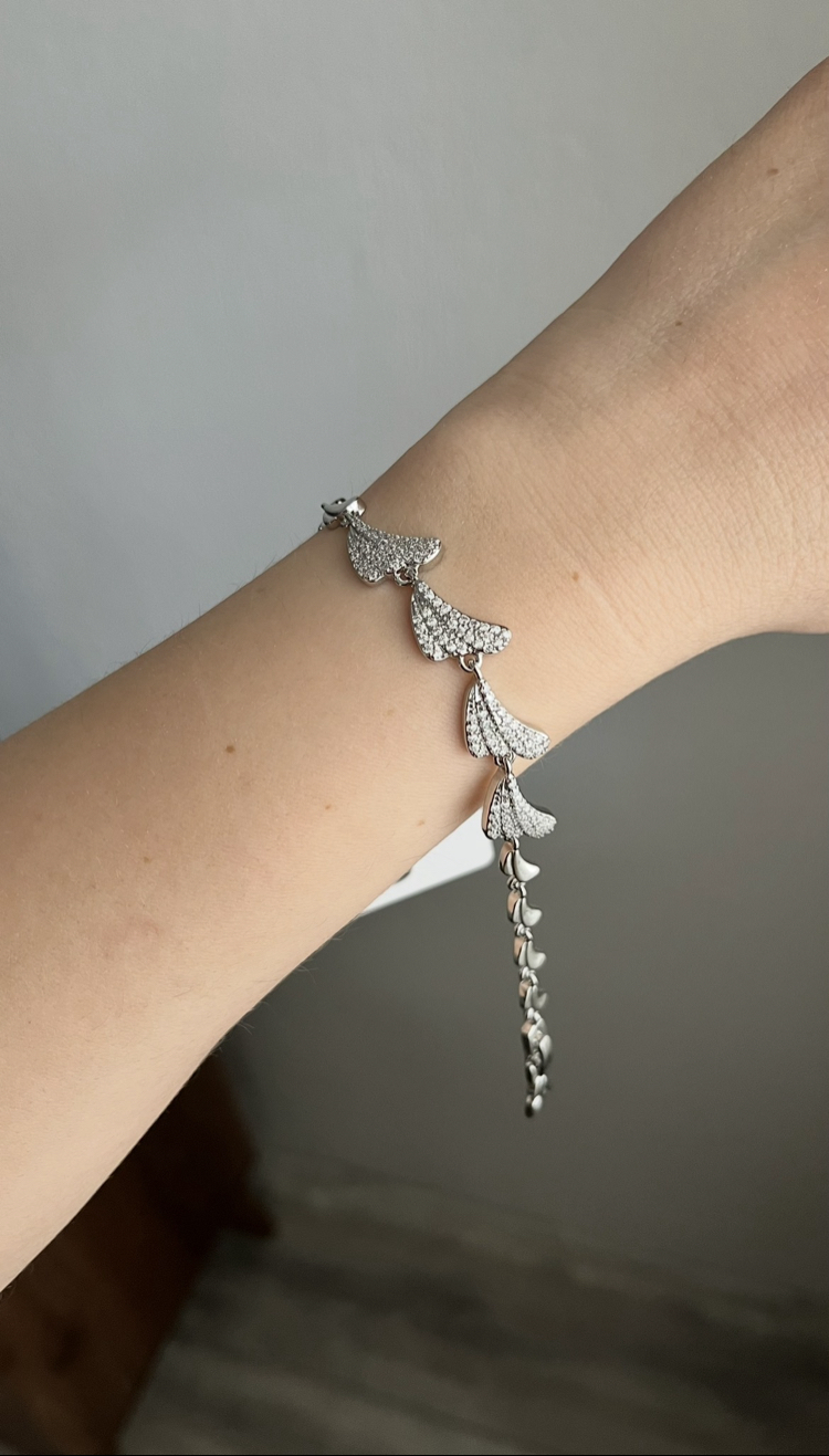 Silver kanat model bileklik
