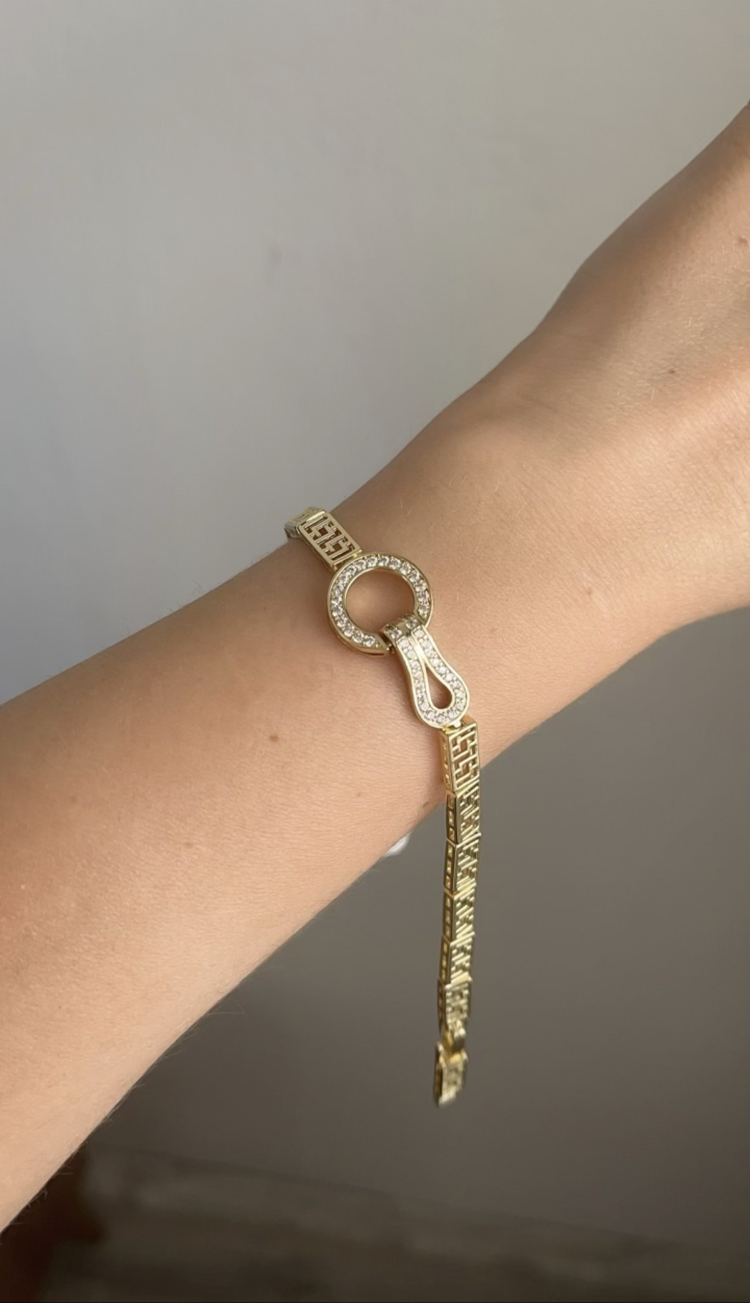 14k Greek model bileklik