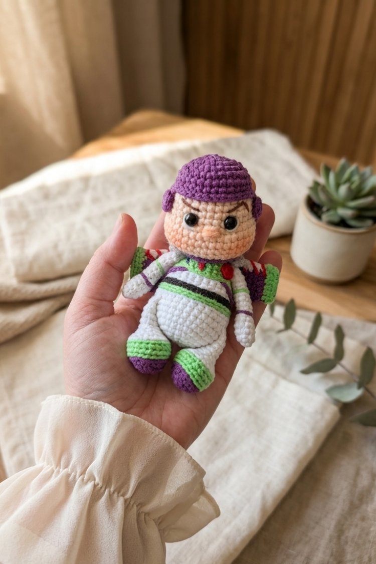Buzz Lightyear Amigurumi tarif dosyası/pdf