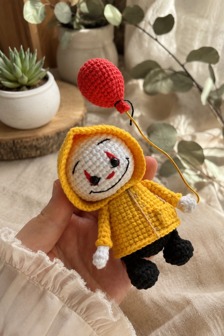 Pennywise dijital amigurumi tarif kitapçığı