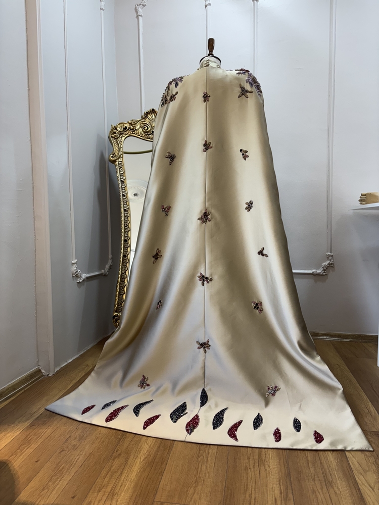 İpek kaftan 