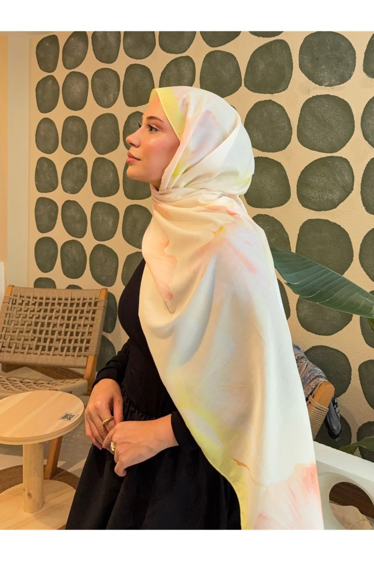 SARI KREM ŞAL
