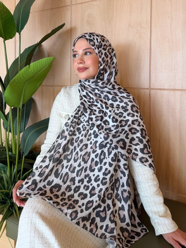 LEOPAR KREM ŞAL
