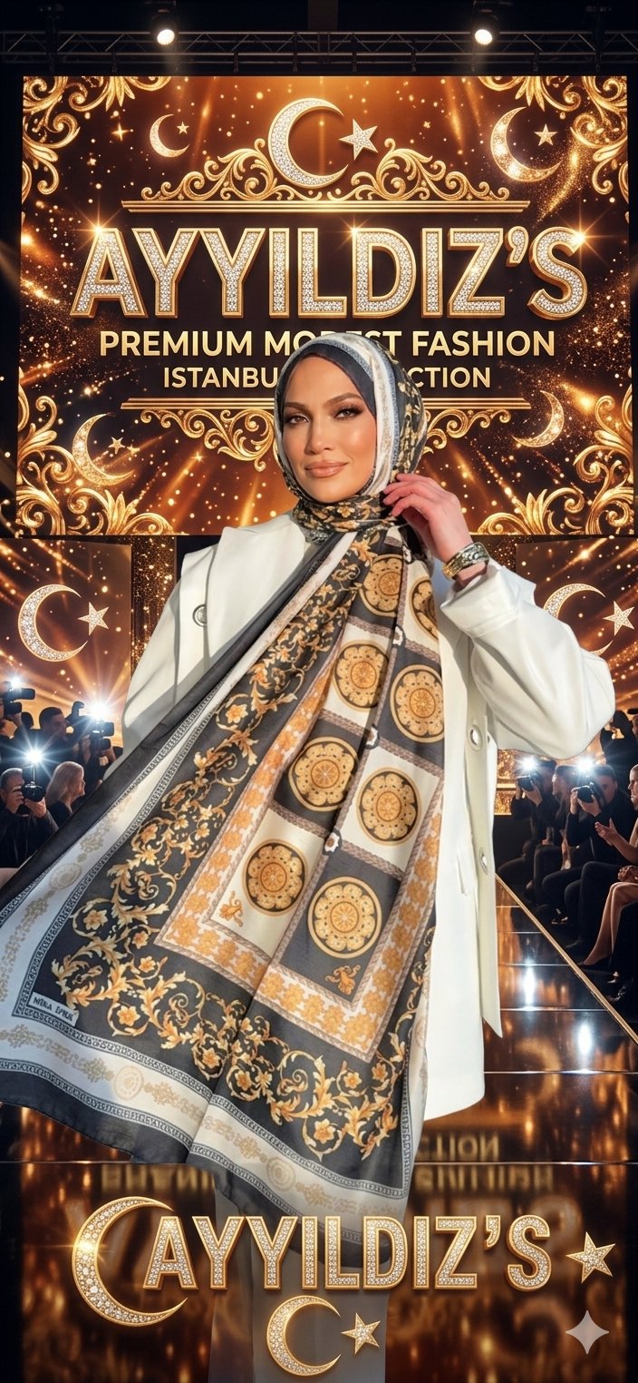 DESENLİ PAMUK İPEK SARI ŞAL