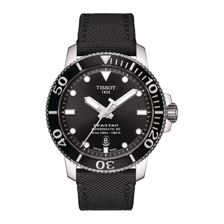 Tissot Seastar 1000 Powermatic 80 T1204071705100 Erkek Kol Saati T120.407.17.051.00
